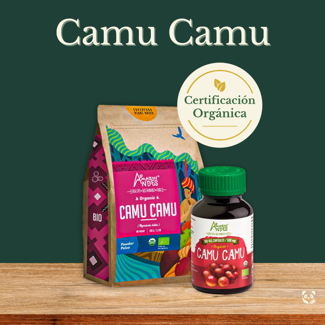 Camu Camu orgánico | Vitamina C natural y antioxidante Amazon Andes