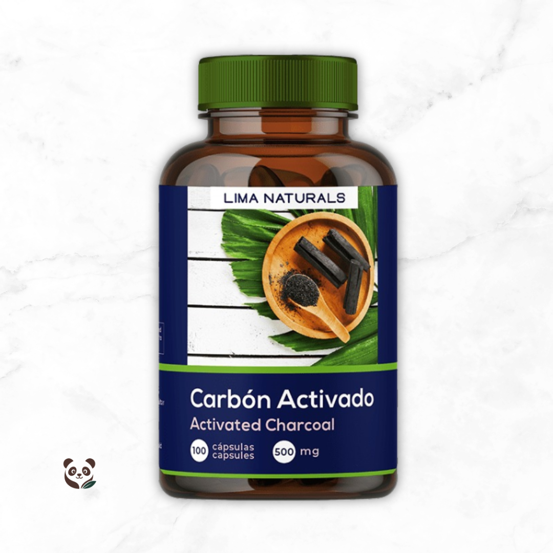 Carbón Activado en cápsulas | Detox y Bienestar Digestivo Lima Naturals