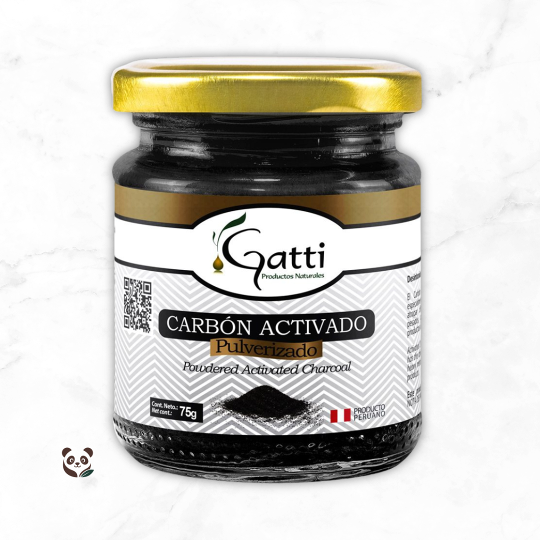 Carbón Activado en polvo | Detox y Bienestar Digestivo Gatti