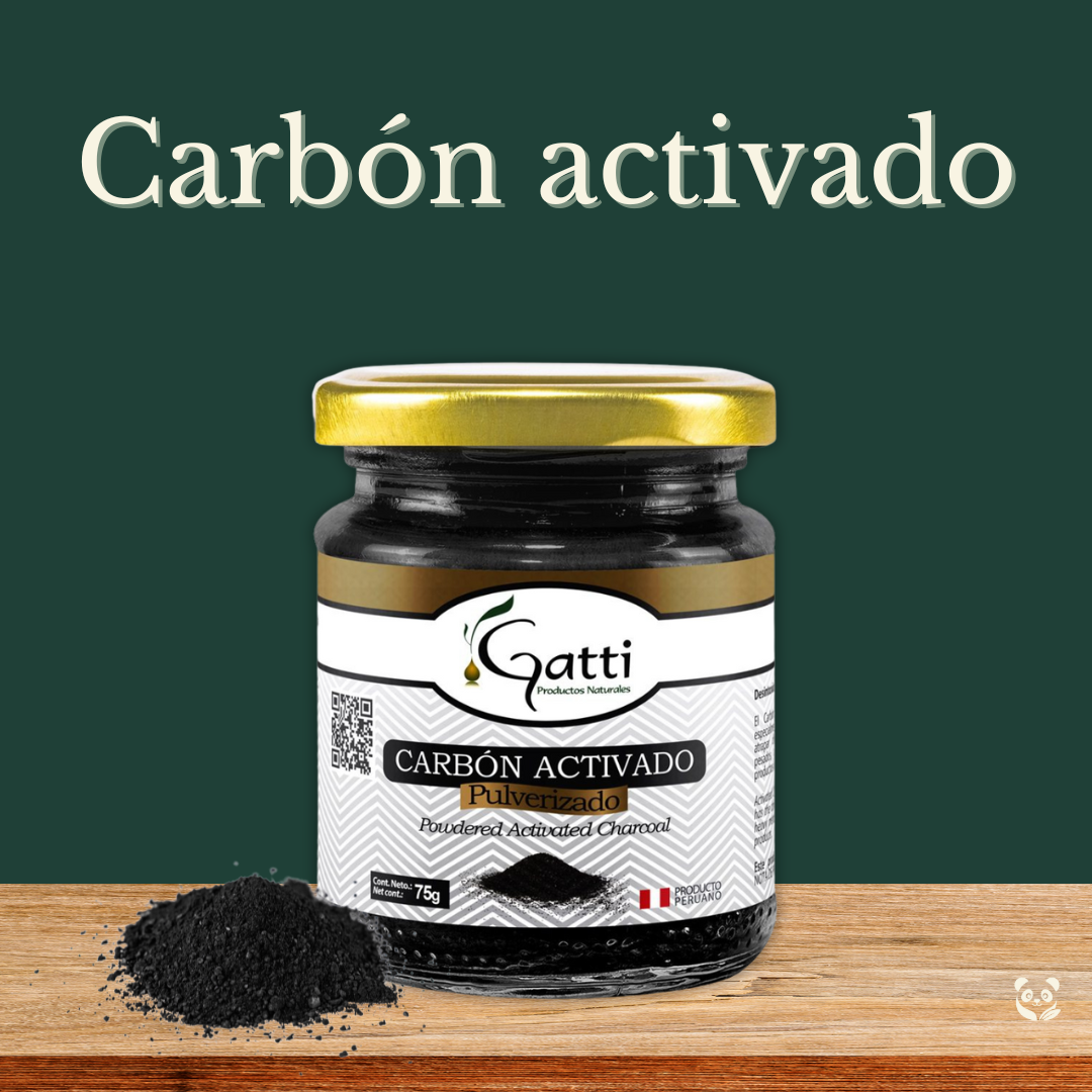 Carbón Activado en polvo | Detox y Bienestar Digestivo Gatti