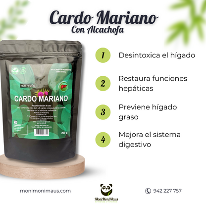 Cardo Mariano (Silimarina) Nutrivás