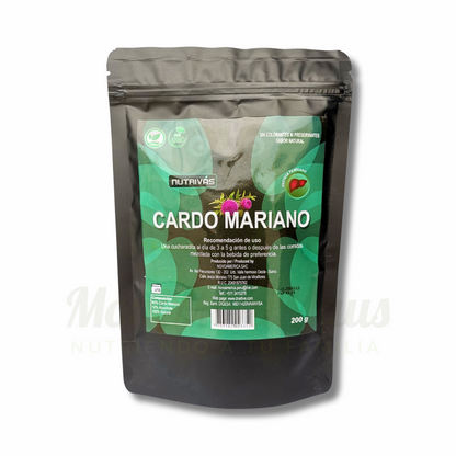 Cardo Mariano (Silimarina) Nutrivás