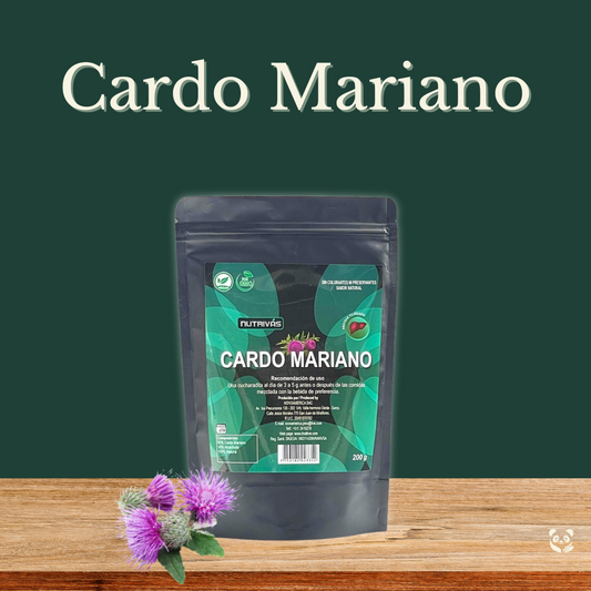 Cardo Mariano | Detox y regenerador hepático natural Nutrivás