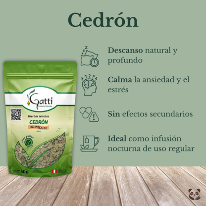 Cedrón en Hojas | Relajación y descanso natural en infusión Gatti