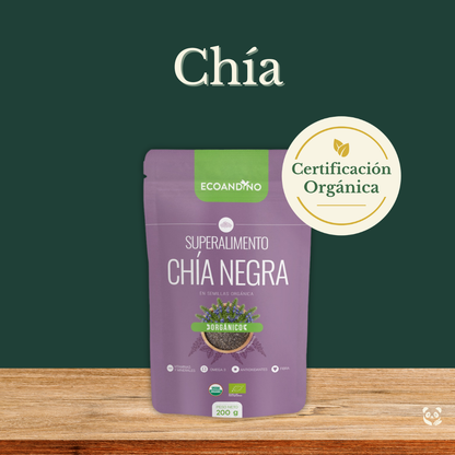 Chía Orgánica | Fibra y Omega 3 para Toda la Familia Ecoandino