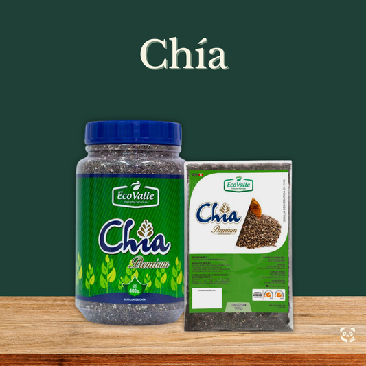 Semillas de Chía | Fuente natural de omega 3 y fibra EcoValle