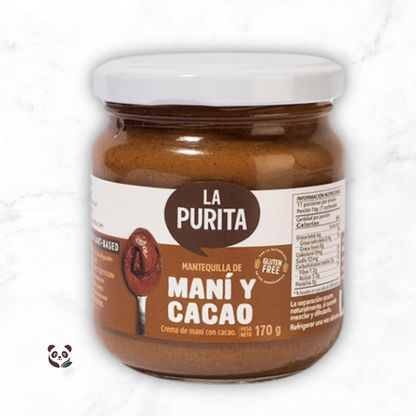 Choco-Maní | Crema natural de maní con cacao y panela La Purita