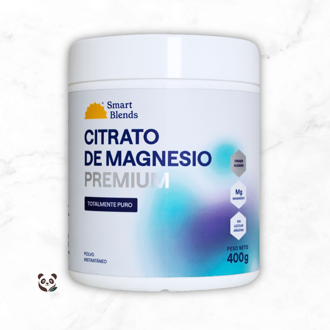 Citrato de Magnesio Premium | Disolución rápida y máxima absorción Smartblends