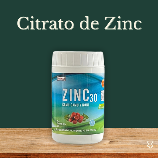 Citrato de Zinc en polvo| Inmunidad y energía celular Oriundo's