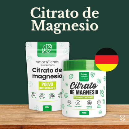 Citrato de Magnesio | Relajación, energía y absorción superior Smartblends