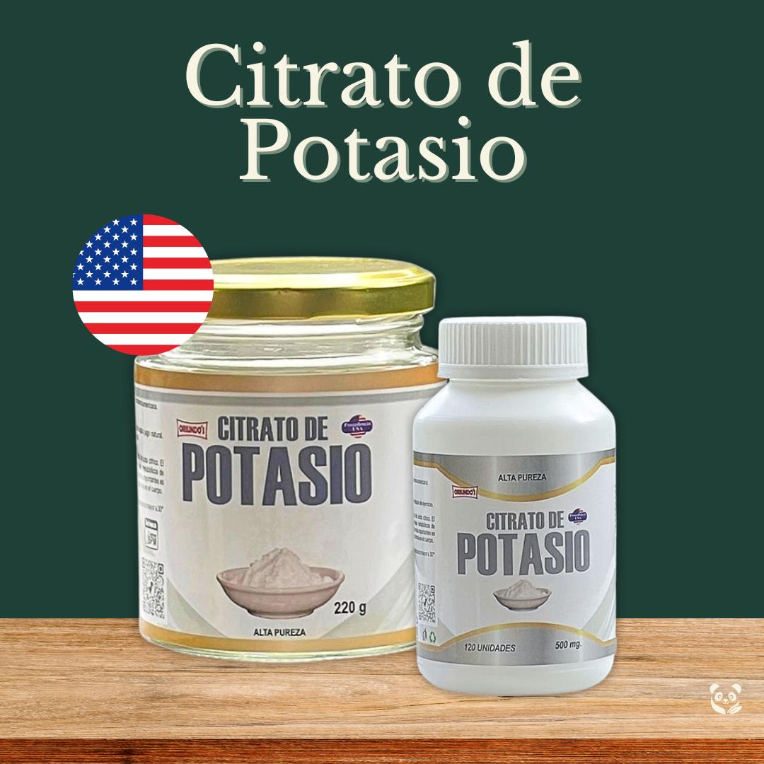 Citrato de Potasio | Equilibrio electrolítico y apoyo muscular Oriundo's