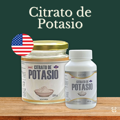 Citrato de Potasio | Equilibrio electrolítico y apoyo muscular Oriundo's