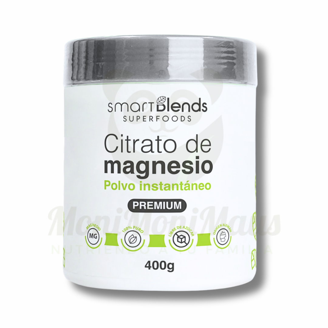 Citrato de Magnesio puro alemán Premium Smart Blends