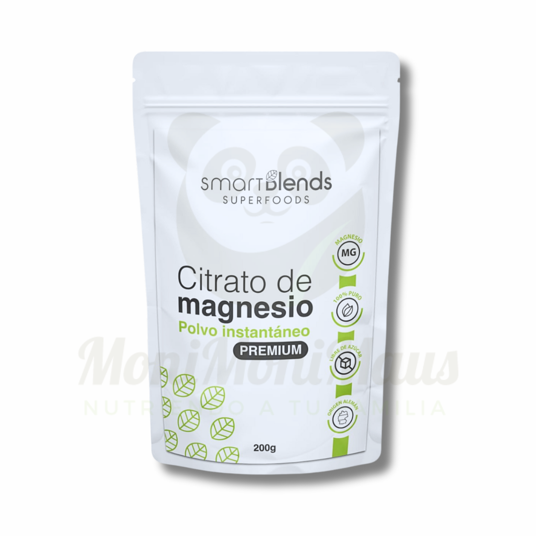 Citrato de Magnesio puro alemán Premium Smart Blends