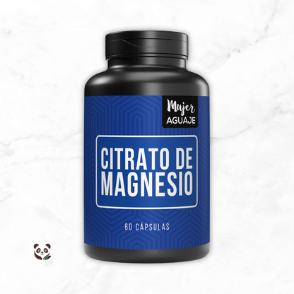 Citrato de Magnesio en cápsulas | Apoyo natural para músculos, nervios y digestión Mujer Aguaje