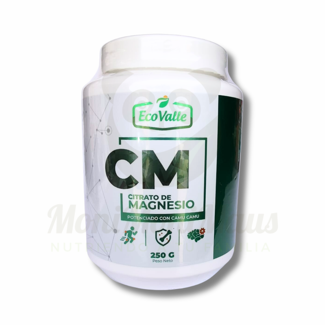 Citrato de Magnesio + Camu Camu + Stevia Ecovalle