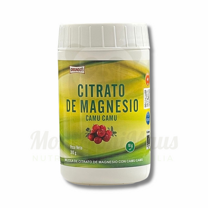 Citrato de Magnesio + Camu Camu Oriundo's