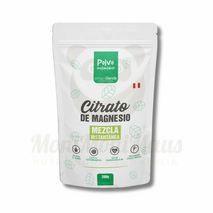 Citrato de Magnesio puro Smart Blends