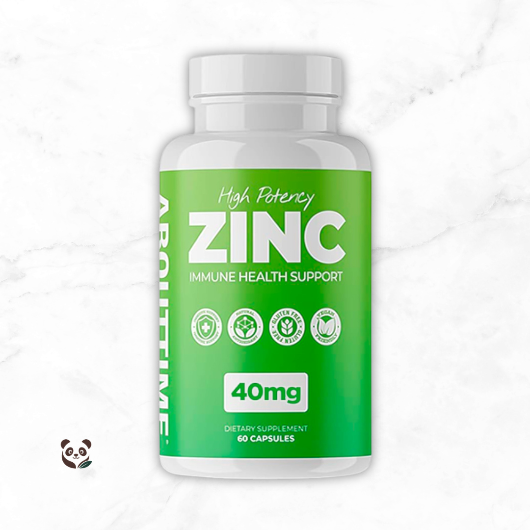 Zinc 40mg | Inmunidad y energía celular ABOUTTIME