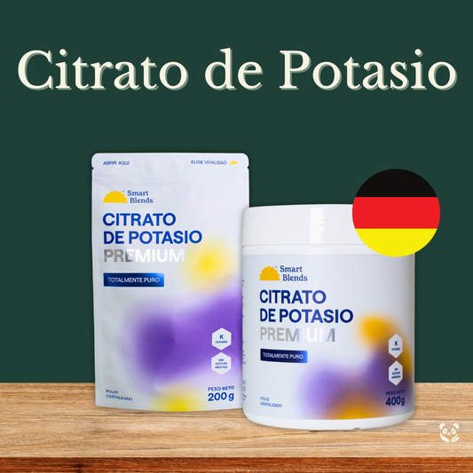 Citrato de Potasio Premium | Equilibrio natural con poder alcalinizante Smartblends