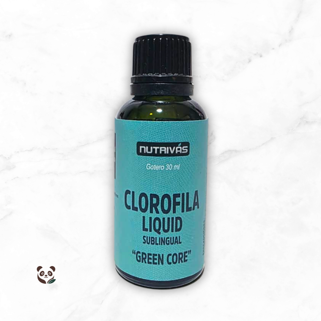 Clorofila líquida Sublingual | Detox de rápida absorción Nutrivás