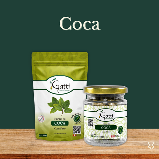 Coca | Energía natural y oxigenación andina Gatti