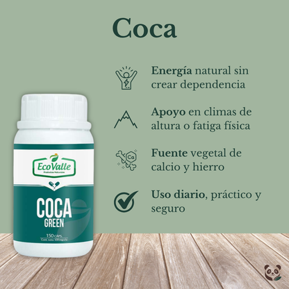 Harina de Hoja de Coca | Energía natural y oxigenación andina EcoValle