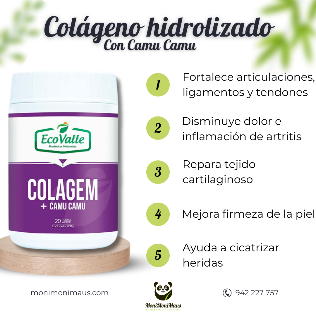 Colágeno hidrolizado con Camu Camu EcoValle