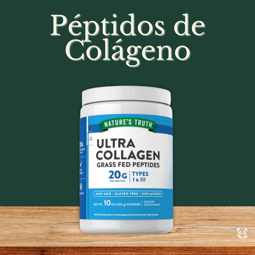Ultra Colágeno Puro GRASS FED | Péptidos de Colágeno Tipos I y III Nature's Truth