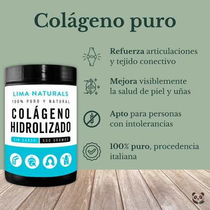 Colágeno Hidrolizado Puro | Regeneración desde el interior Lima Naturals