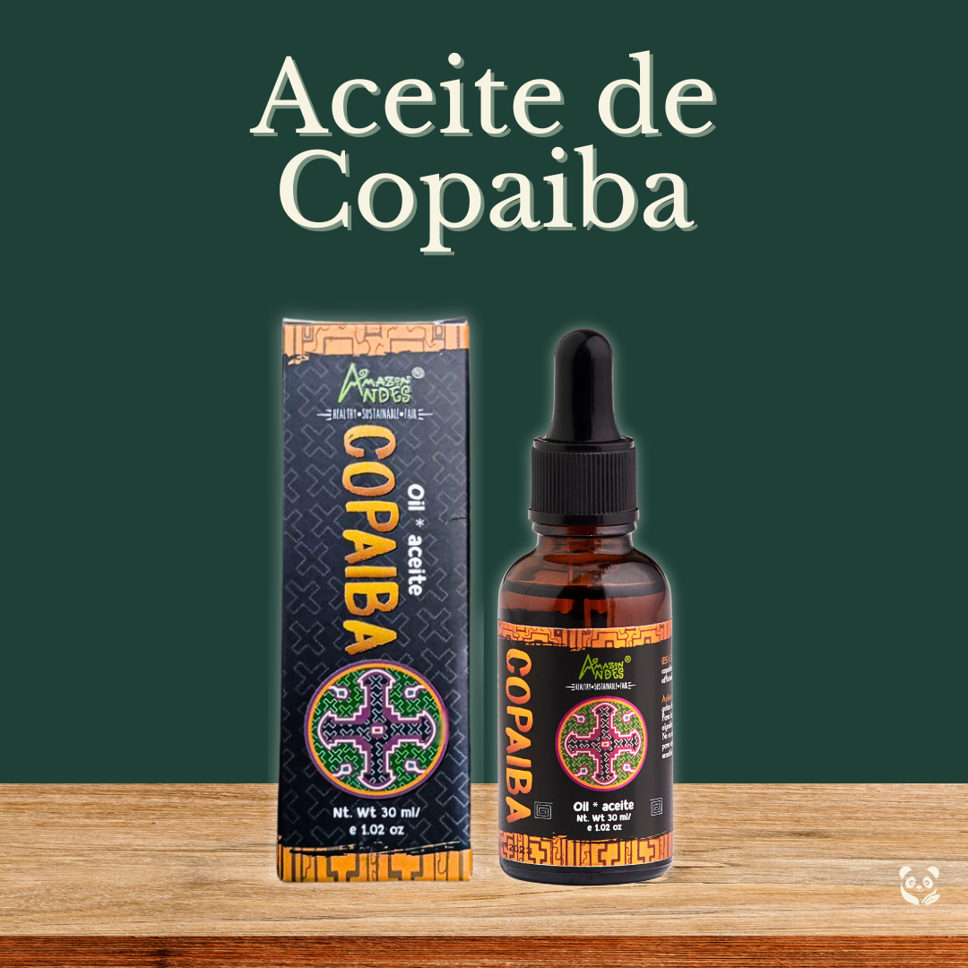 Aceite de Copaiba | Antiinflamatorio natural y regenerador | Uso interno y externo Amazon Andes