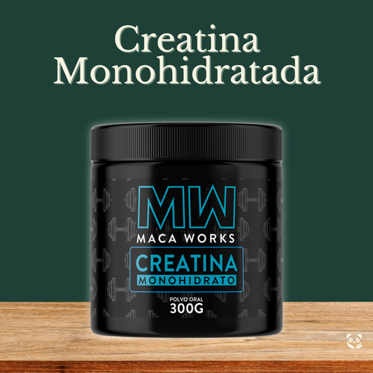 Creatina Monohidratada | Crecimiento muscular y energía mental sostenida Maca Works