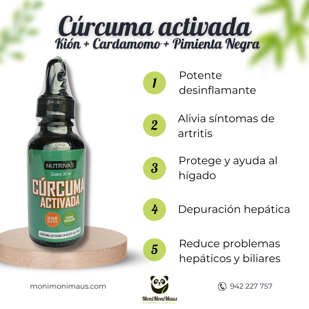 Cúrcuma activada EcoValle