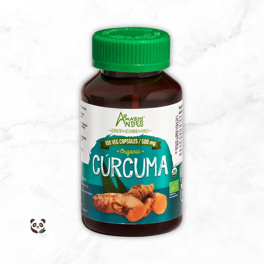 Cúrcuma Pura Orgánica | Antiinflamatorio y analgésico natural Amazon Andes