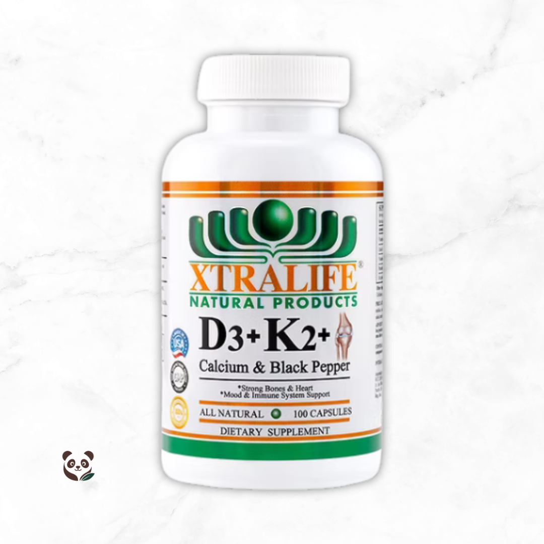 Vitamina D3 + K2 + Calcio | Salud Ósea y Cardiovascular Xtralife