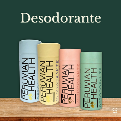 Desodorante Natural en Barra | Fórmula sin químicos para todo tipo de piel Peruvian Health