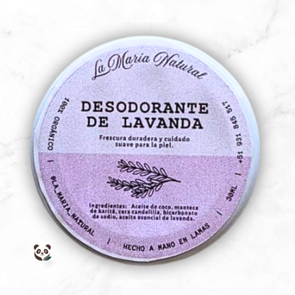 Desodorante en Crema | Protección efectiva sin bloquear los poros La Maria Natural