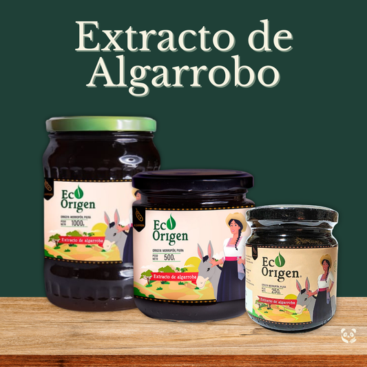 Extracto de algarroba | Natural, sin azúcar añadida Eco Origen