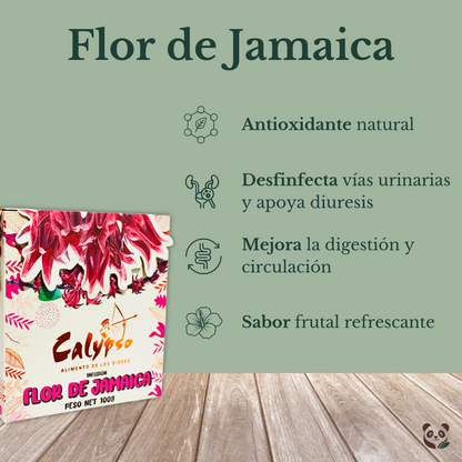 Flor de Jamaica | Antioxidante natural y refrescante Calypso