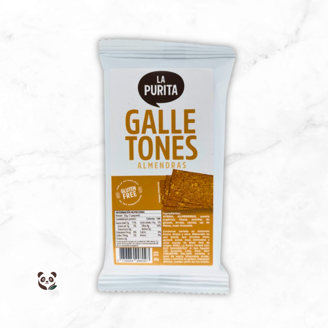 Galletas de Avena | 3 sabores naturales y nutritivos La Purita