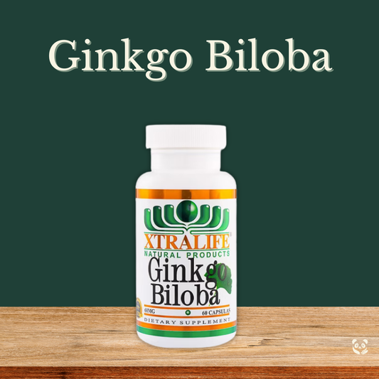 Ginkgo Biloba | Memoria, Circulación y Enfoque Mental Xtralife