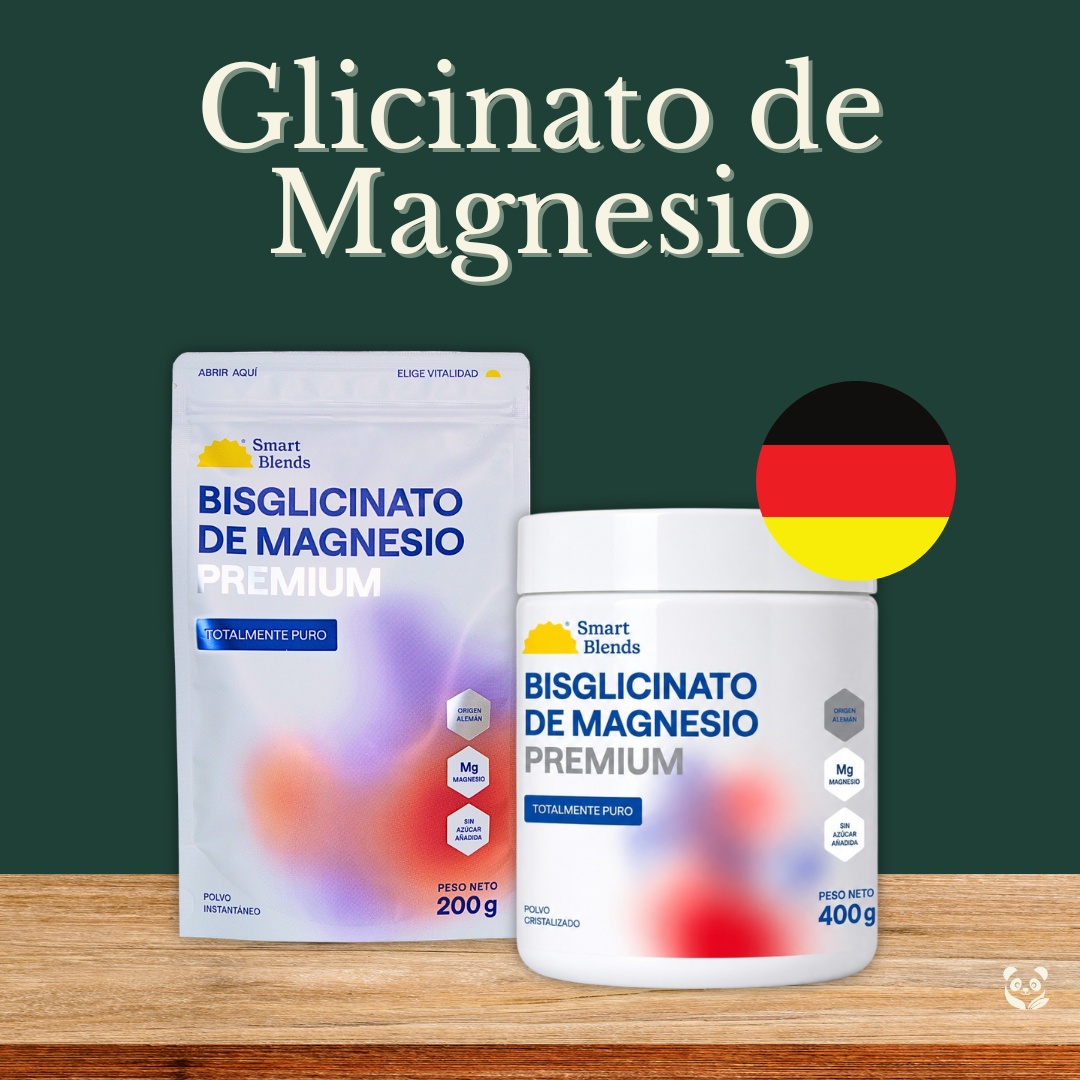 Bisglicinato de Magnesio puro Premium | Descanso profundo y alivio del estrés Smartblends