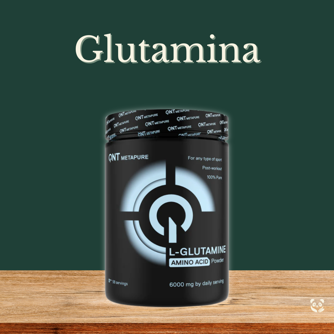 L-Glutamina 6000 mg en Polvo | Recuperación y Soporte Muscular QNT