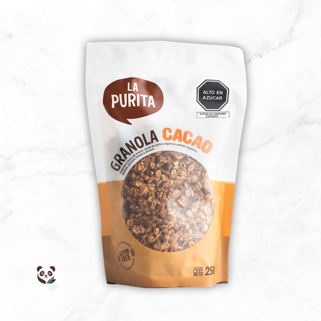 Granola Natural | Sin gluten, con ingredientes orgánicos y reales La Purita