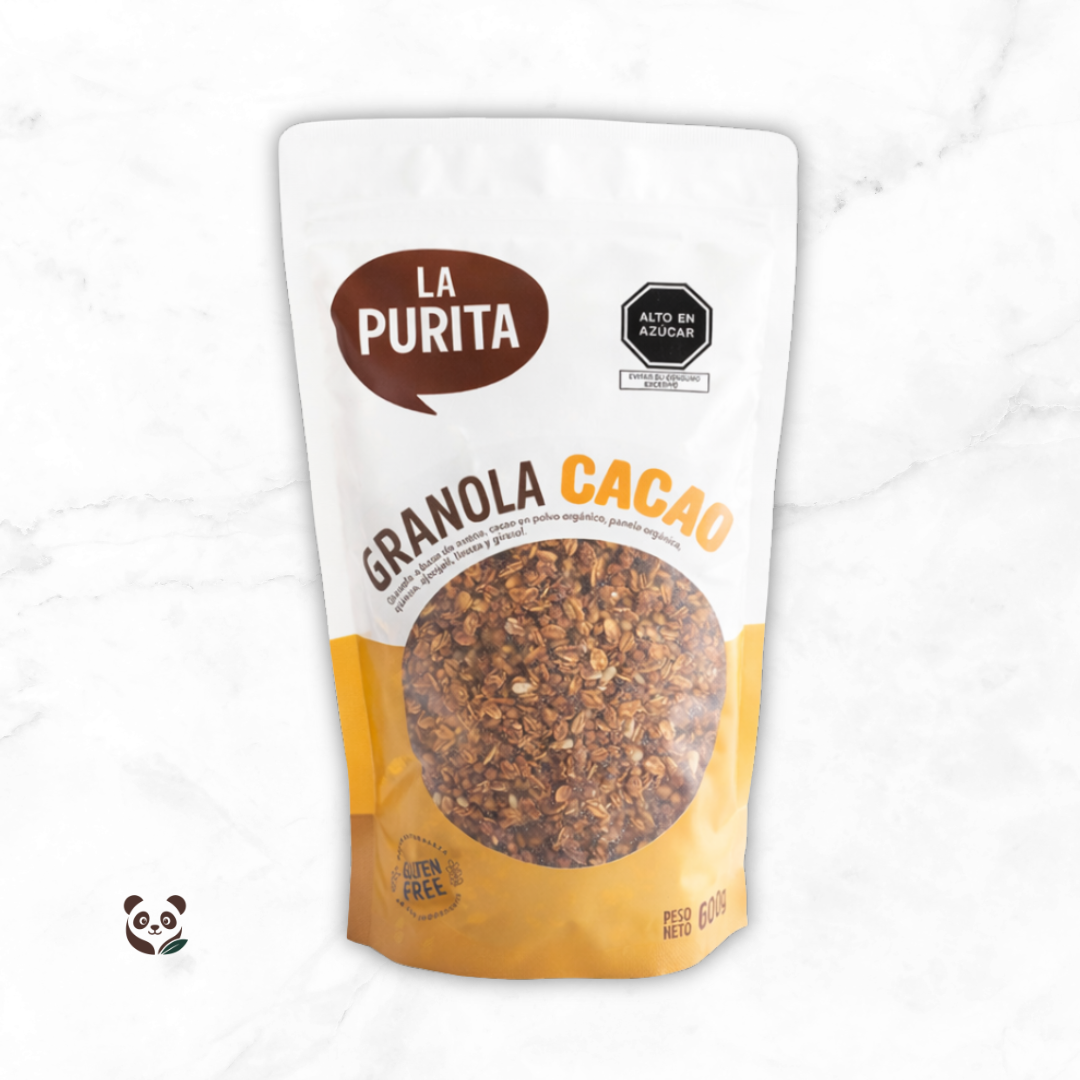 Granola | Sin gluten, con ingredientes orgánicos y reales La Purita