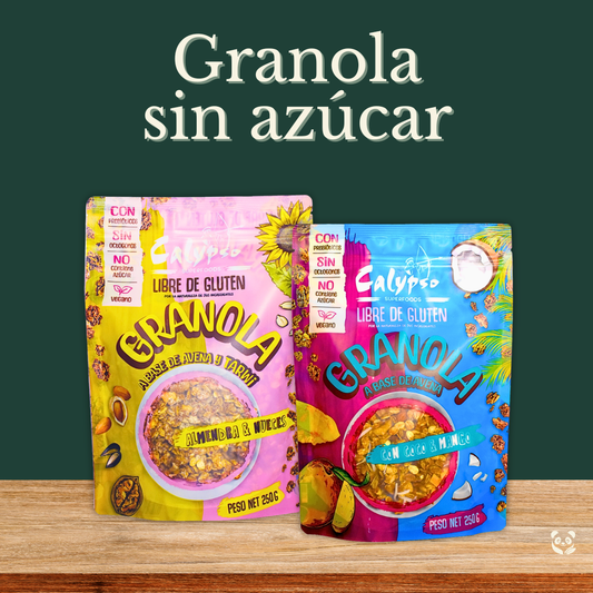 Granola sin azúcar | Sin gluten y con superfoods Calypso