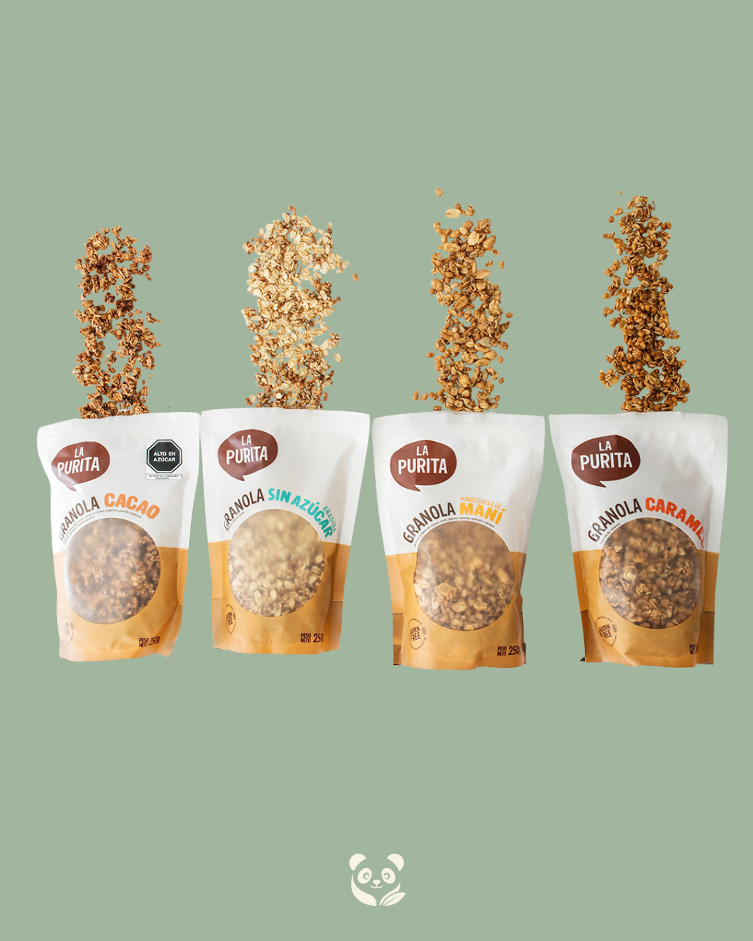 Granola | Sin gluten, con ingredientes orgánicos y reales La Purita
