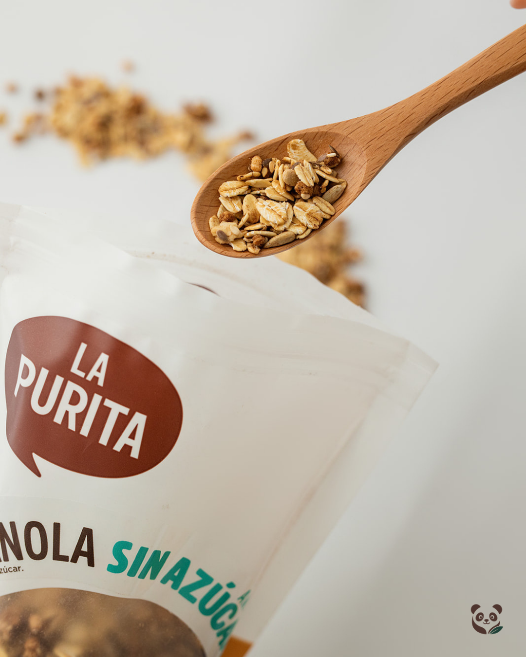 Granola | Sin gluten, con ingredientes orgánicos y reales La Purita