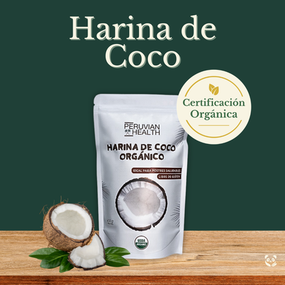 Harina de Coco orgánico | Alternativa saludable sin gluten Peruvian Health
