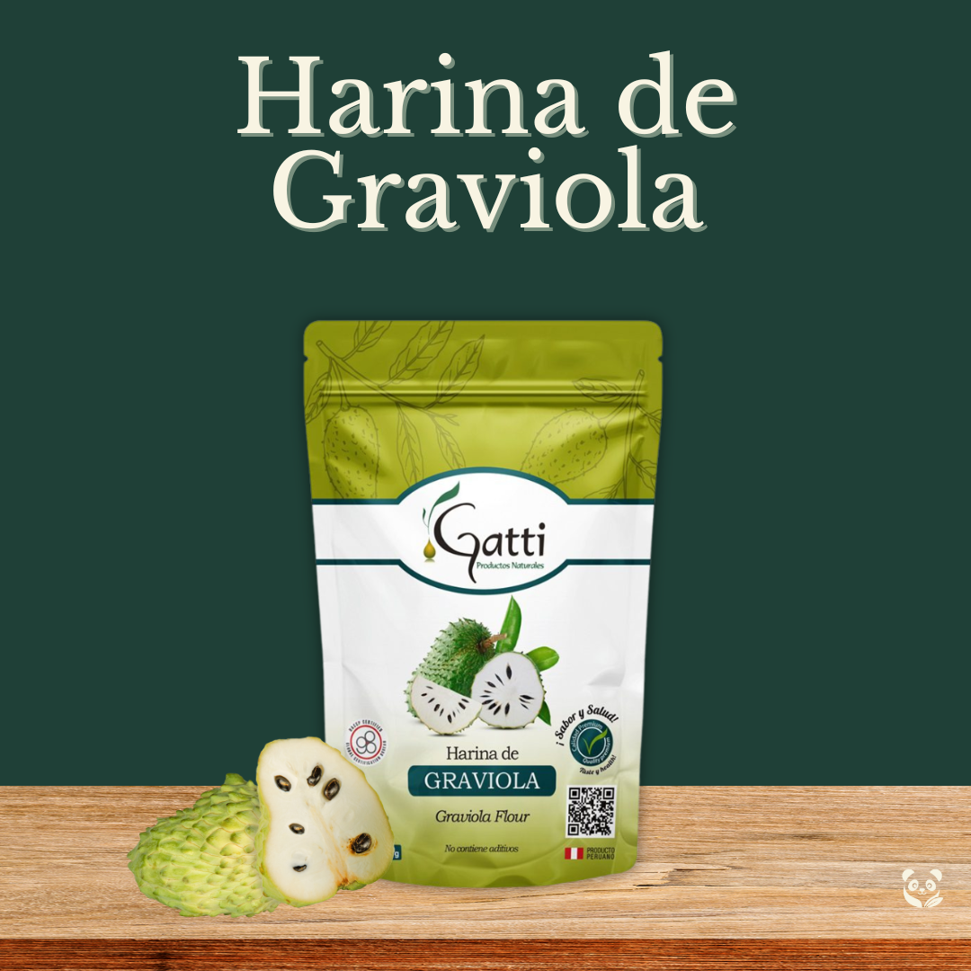 Harina de Graviola Natural | Antioxidante y Digestiva Gatti